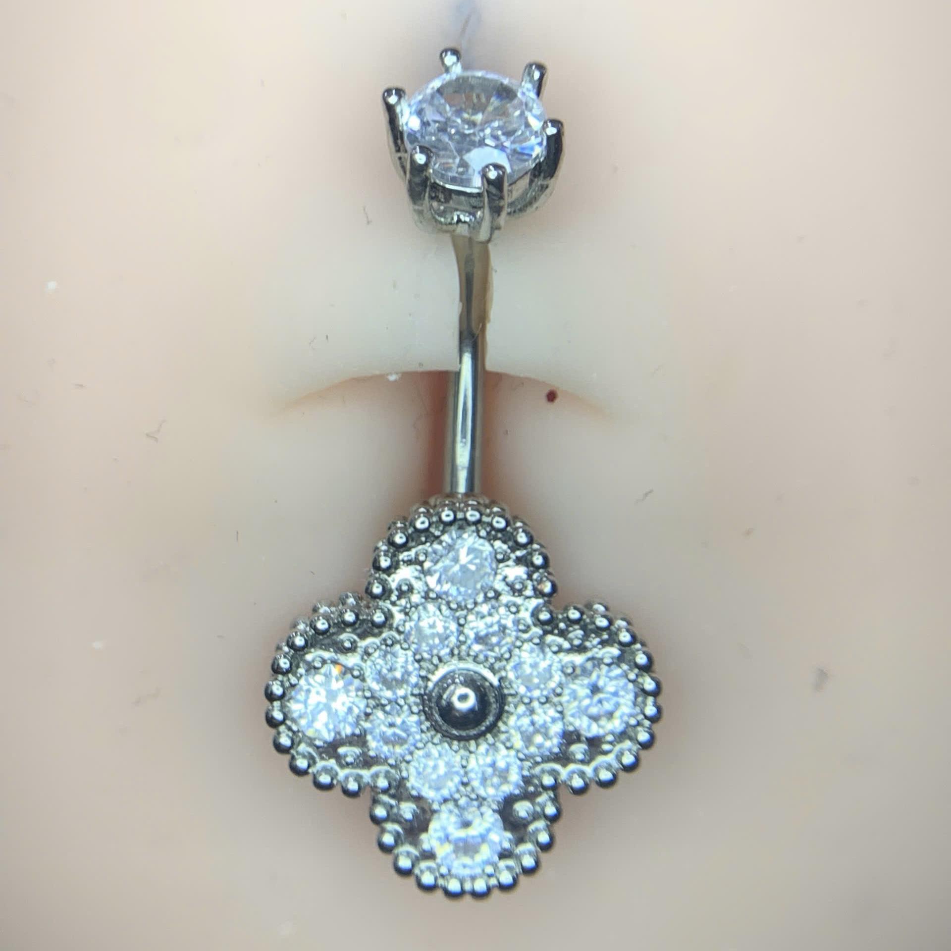 rốn kim cương vancleef bốn cánh bạc _thumbnail_3