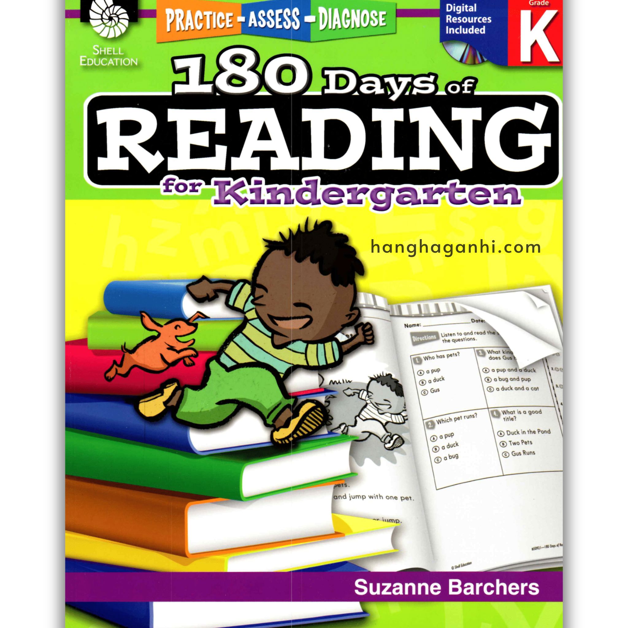 Sách 180 Days Of Reading Grade K