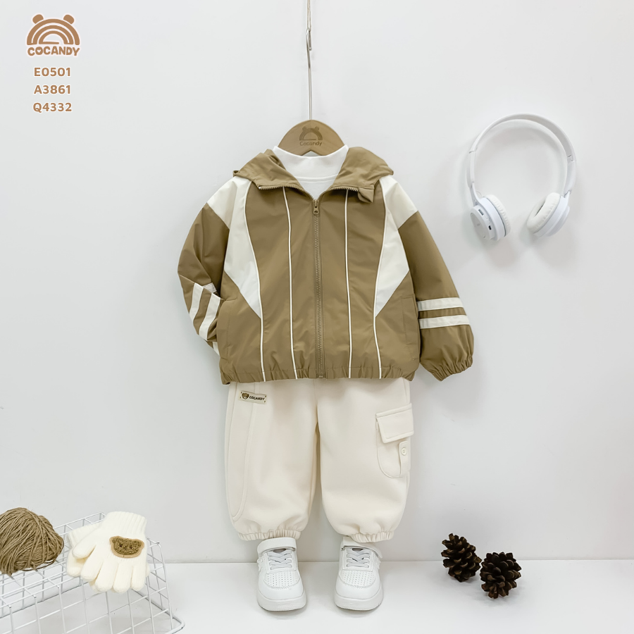 Áo khoác gió NÂU phối BE_thumbnail_1