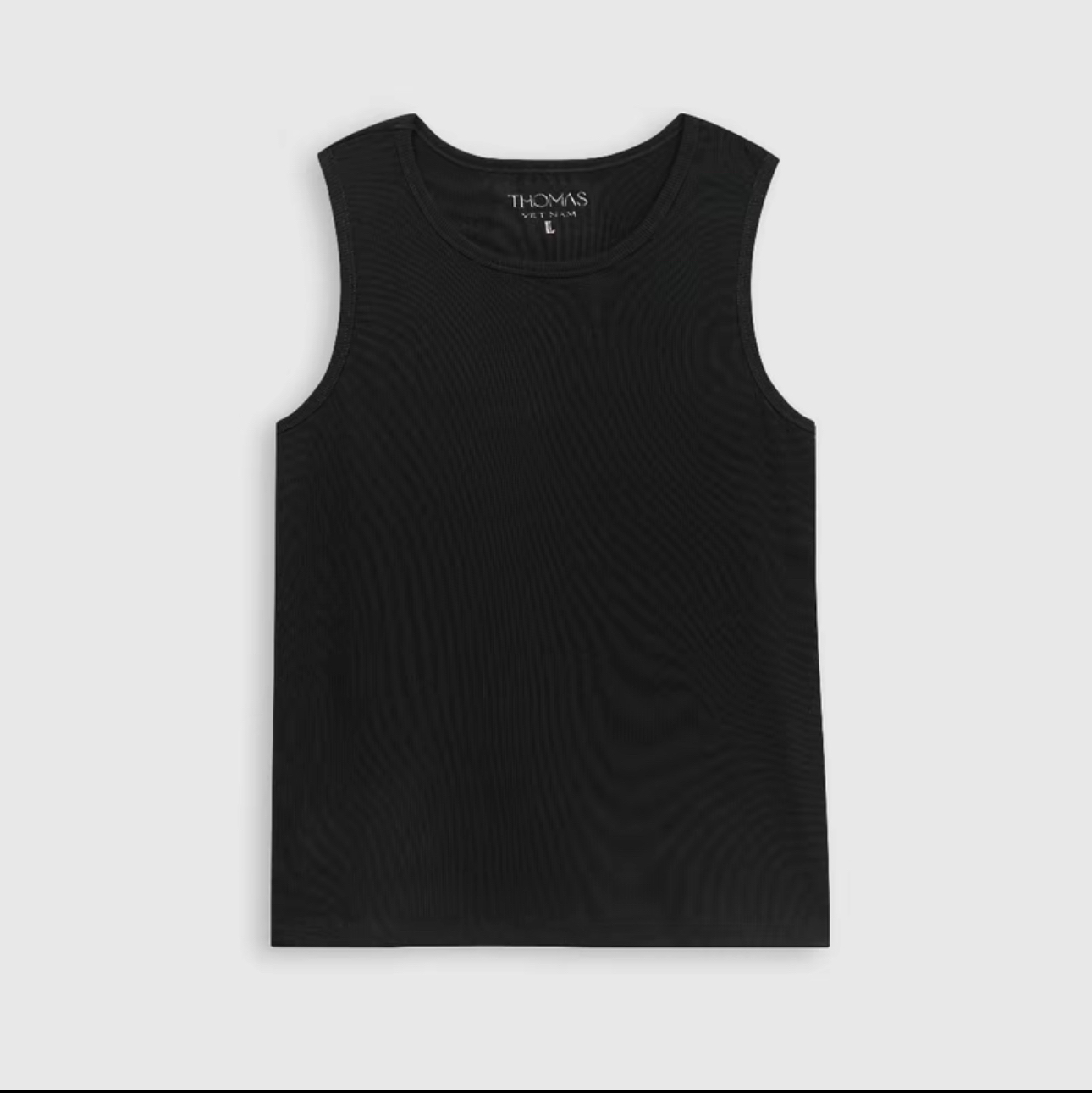 Áo Tanktop Thomas Clean Vải Thun Gân Form Regular