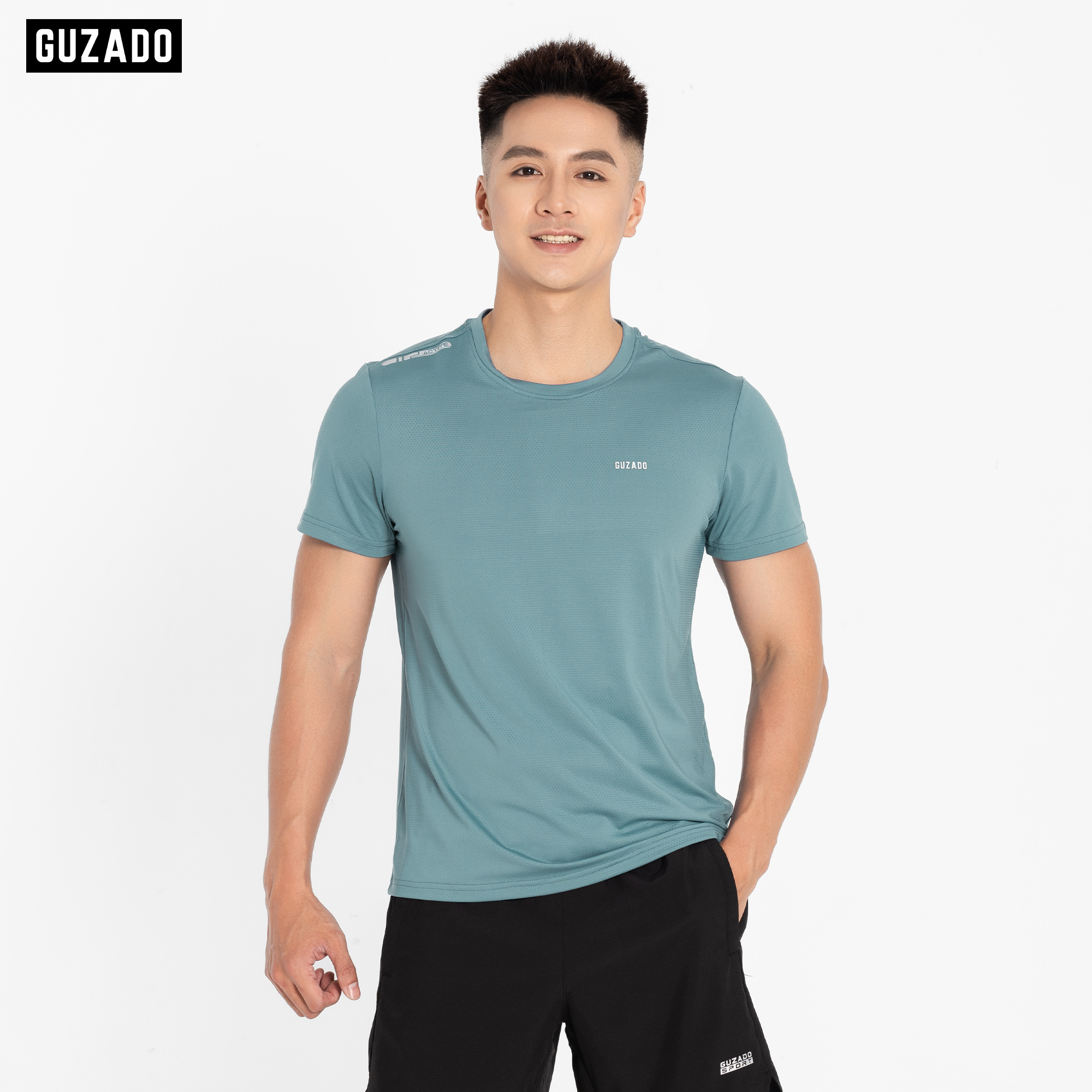 Áo Thun Guzado Chất Coolmax Thoáng Khí Vận Động Thoải Mái GTS04_thumbnail_22