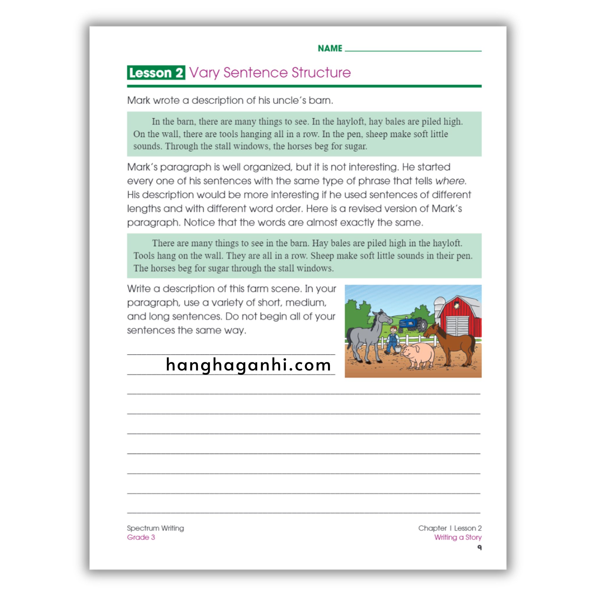 Sách Spectrum Writing Workbook Grade 3_thumbnail_5