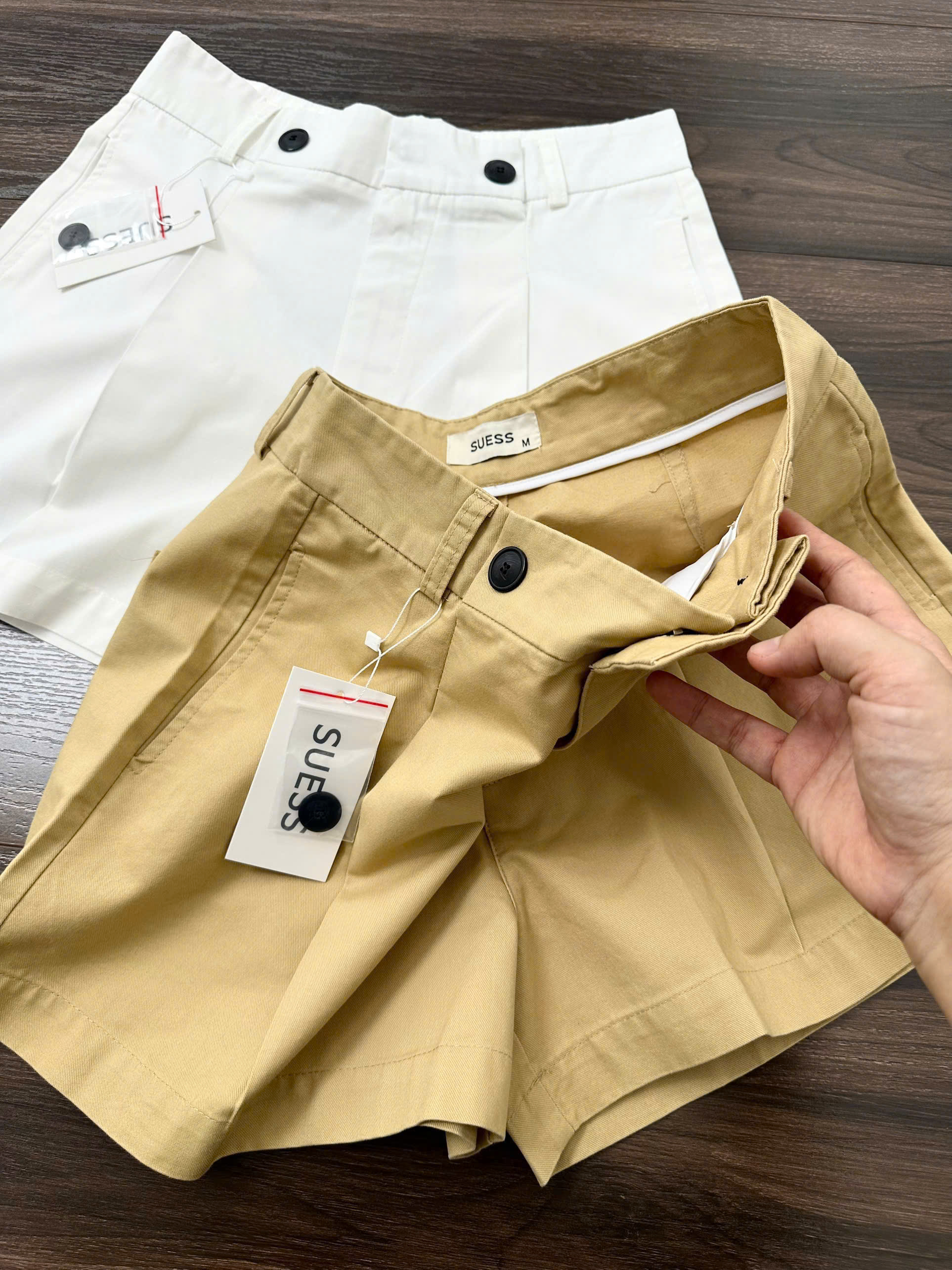 Quần đùi nữ Coton Q 2M ( TRẮNG )_thumbnail_4