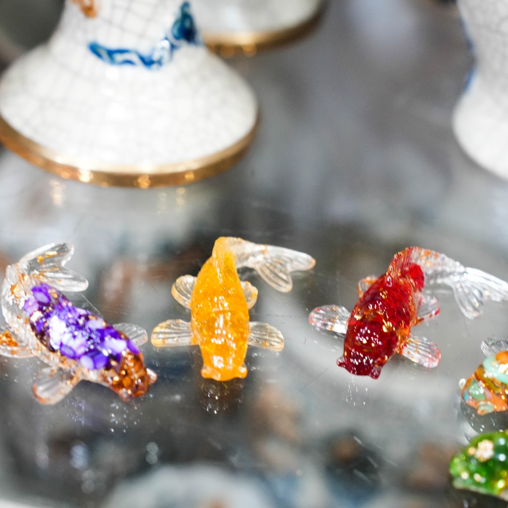 Cá Koi phong thuỷ thả bát sen Minh đường tụ thuỷ Siêu rẻ_thumbnail_5