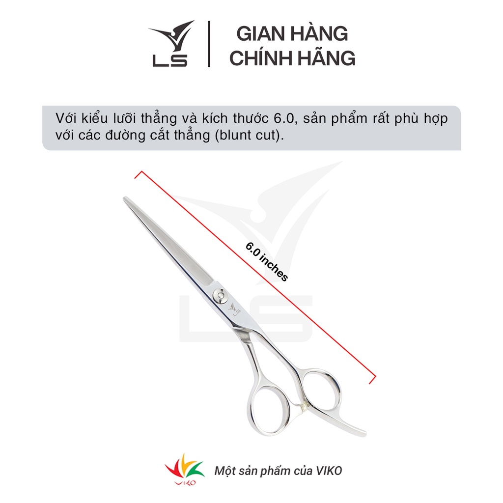 Kéo cắt tóc Viko LS JP603 - bảo hành 1 năm_thumbnail_4