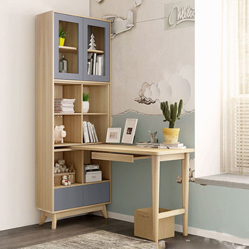 Bàn học sinh liền giá sách kiểu dáng nhỏ gọn tiện dụng GHS-4675_thumbnail_0