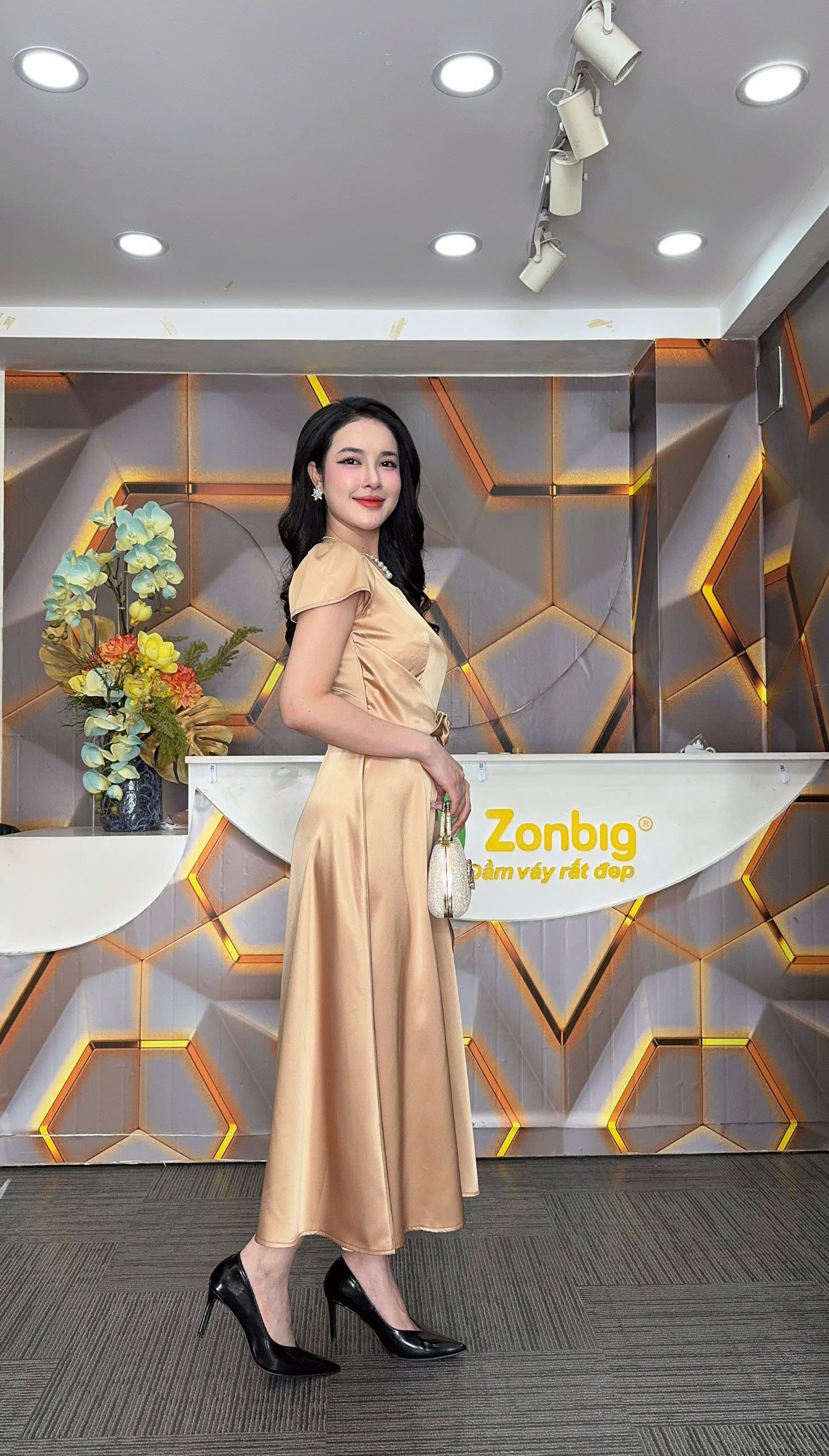 Đầm xòe - Y1903 - Thương hiệu Zonbig_thumbnail_2