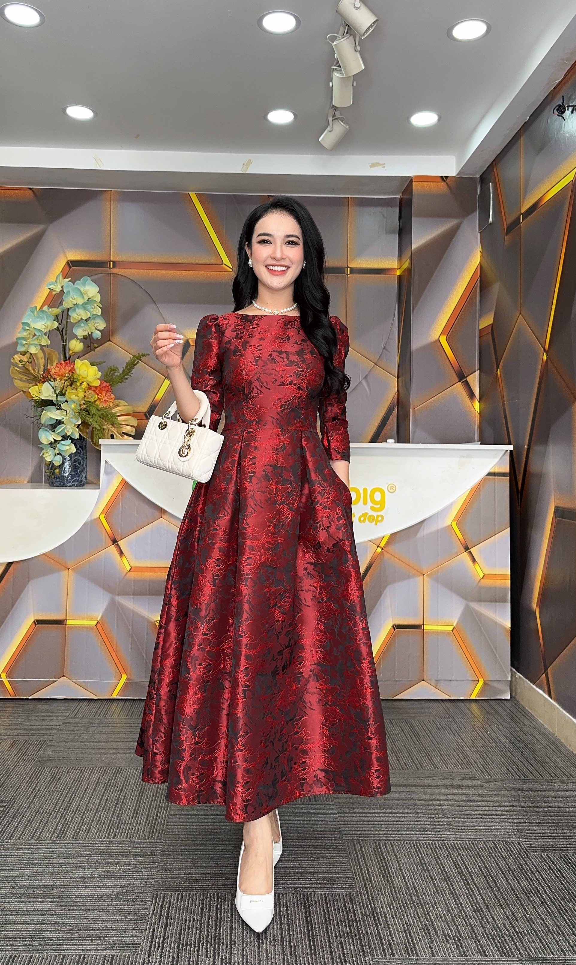 Đầm xòe - Y1371 - Thương hiệu Zonbig_thumbnail_8