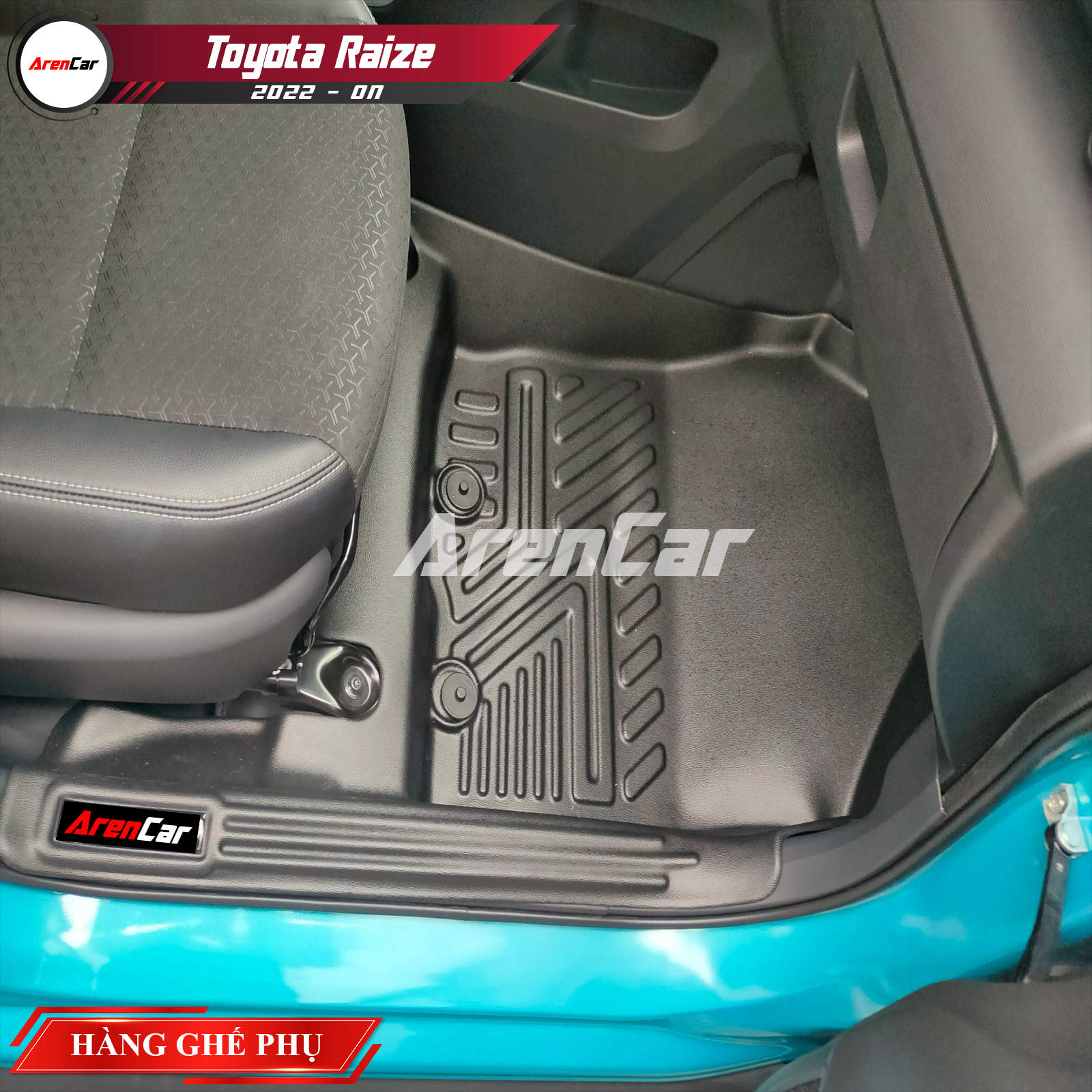 Thảm Lót Sàn Ô Tô TPE Nhựa Đúc Toyota Raize_thumbnail_2