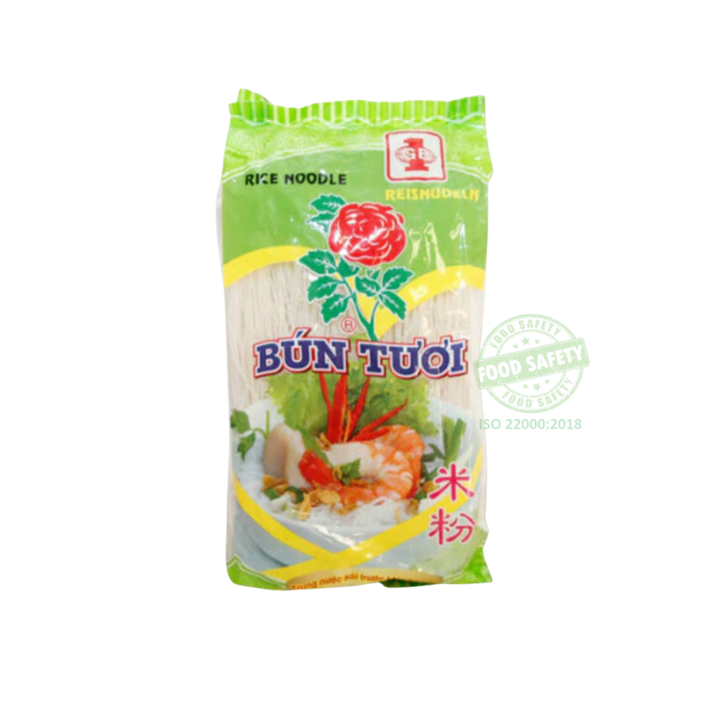 Sợi bún to hoa hồng | Gói 300g