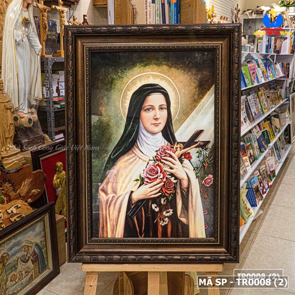 Tranh Canvas Thánh Teresa 50x65cm_thumbnail_2