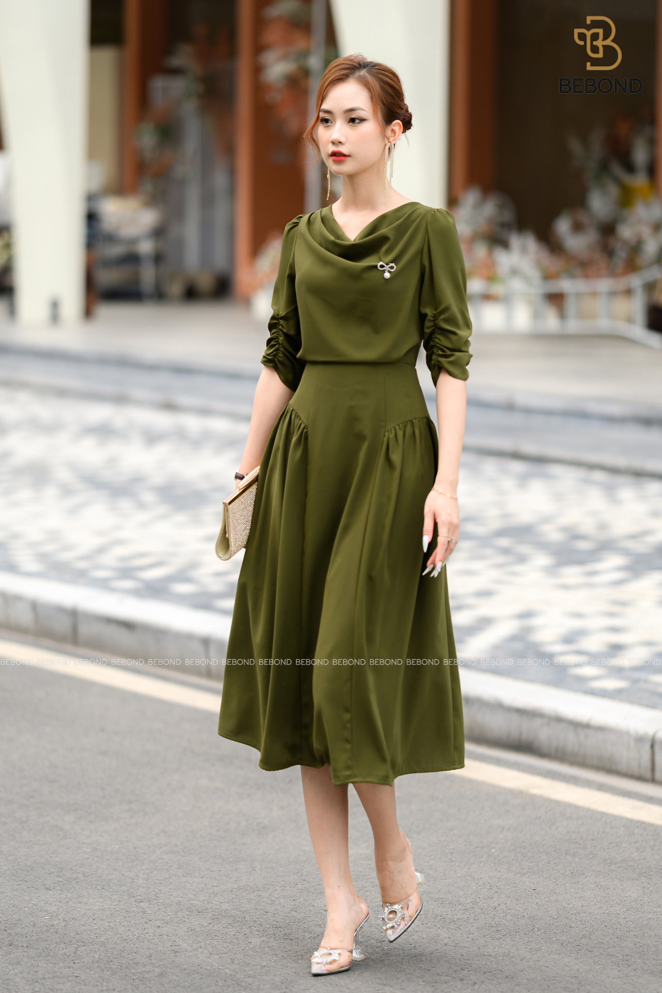 SET lụa Nhật màu XANH- CONAL DRESS_thumbnail_6