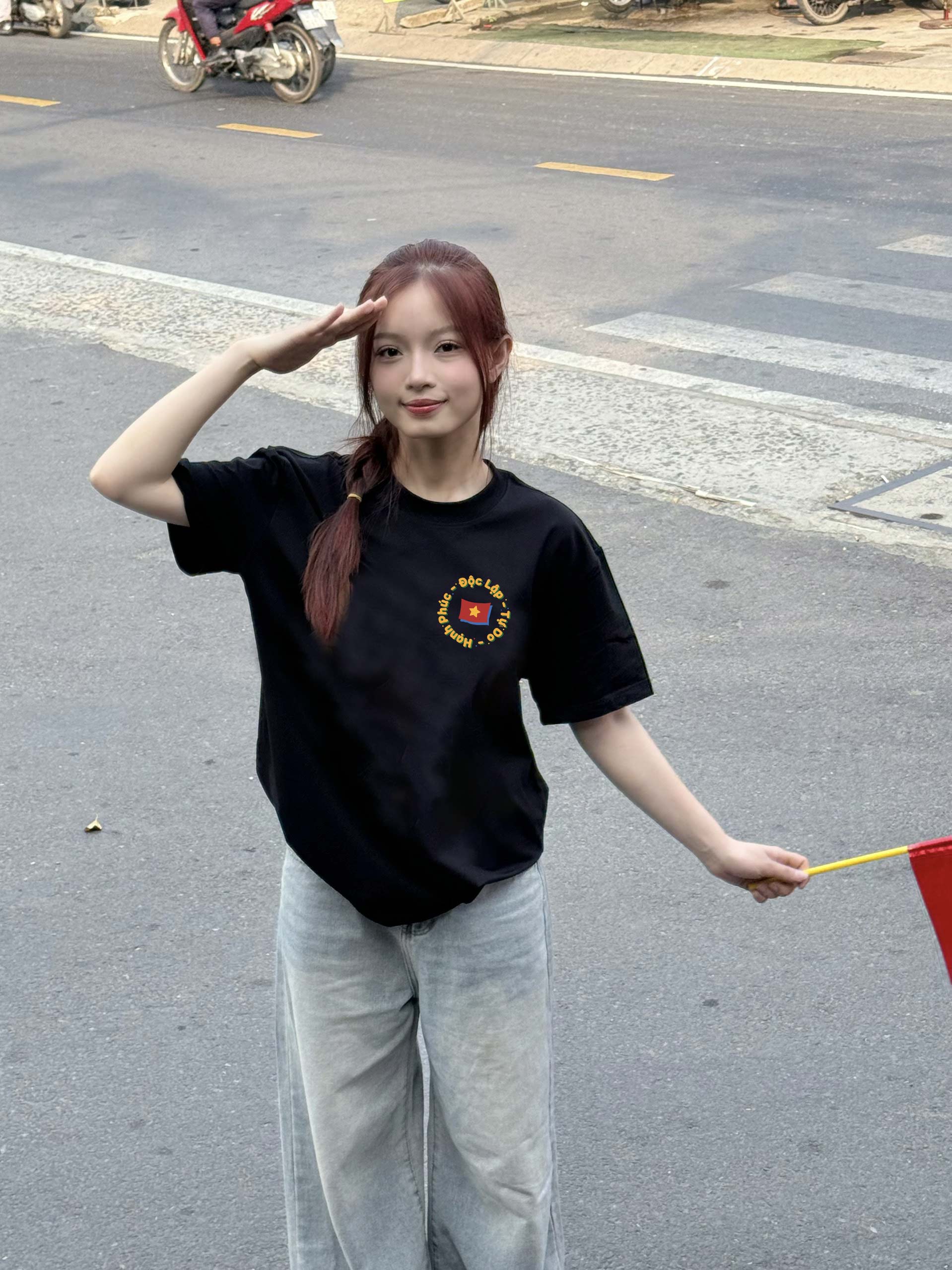 Áo thun local brand Việt Nam tôi yêu 2174 Miucho cổ tròn vải cotton 4c 220gsm thoáng mát in mix_thumbnail_6