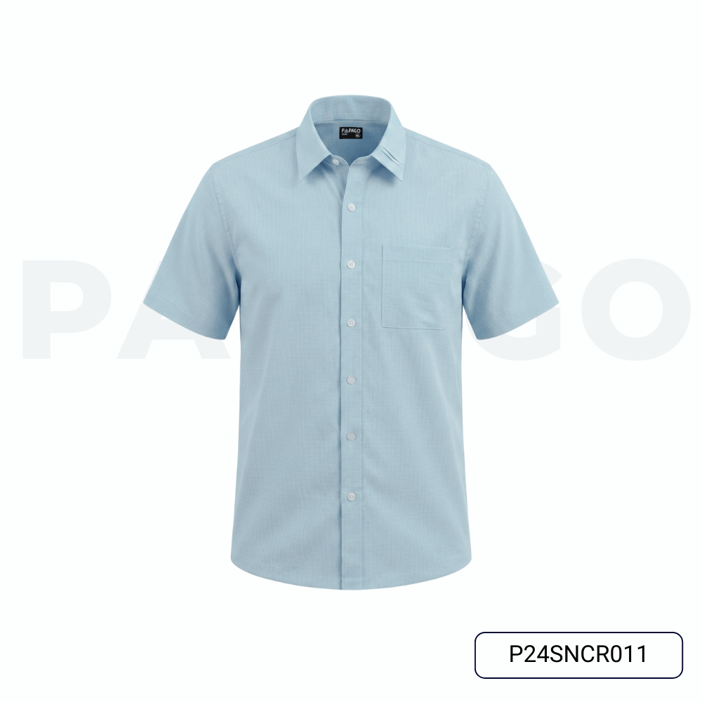 Áo sơ mi nam trung niên PAPAGO tay ngắn lai ngang - P24SNCR011_thumbnail_8