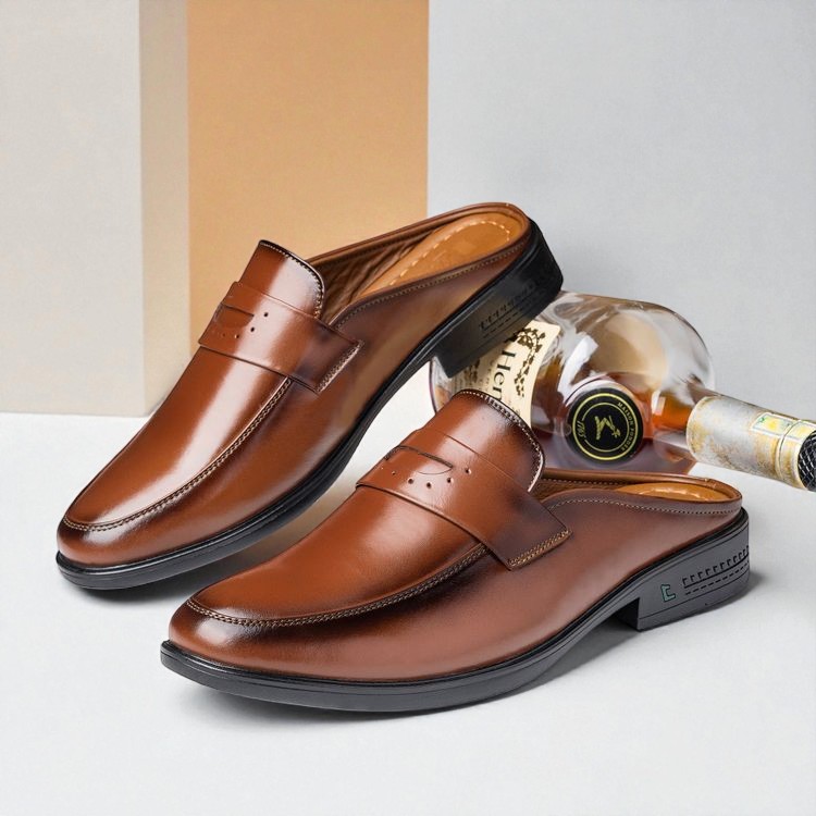 Dép Sabo Da Bò Nam SA70