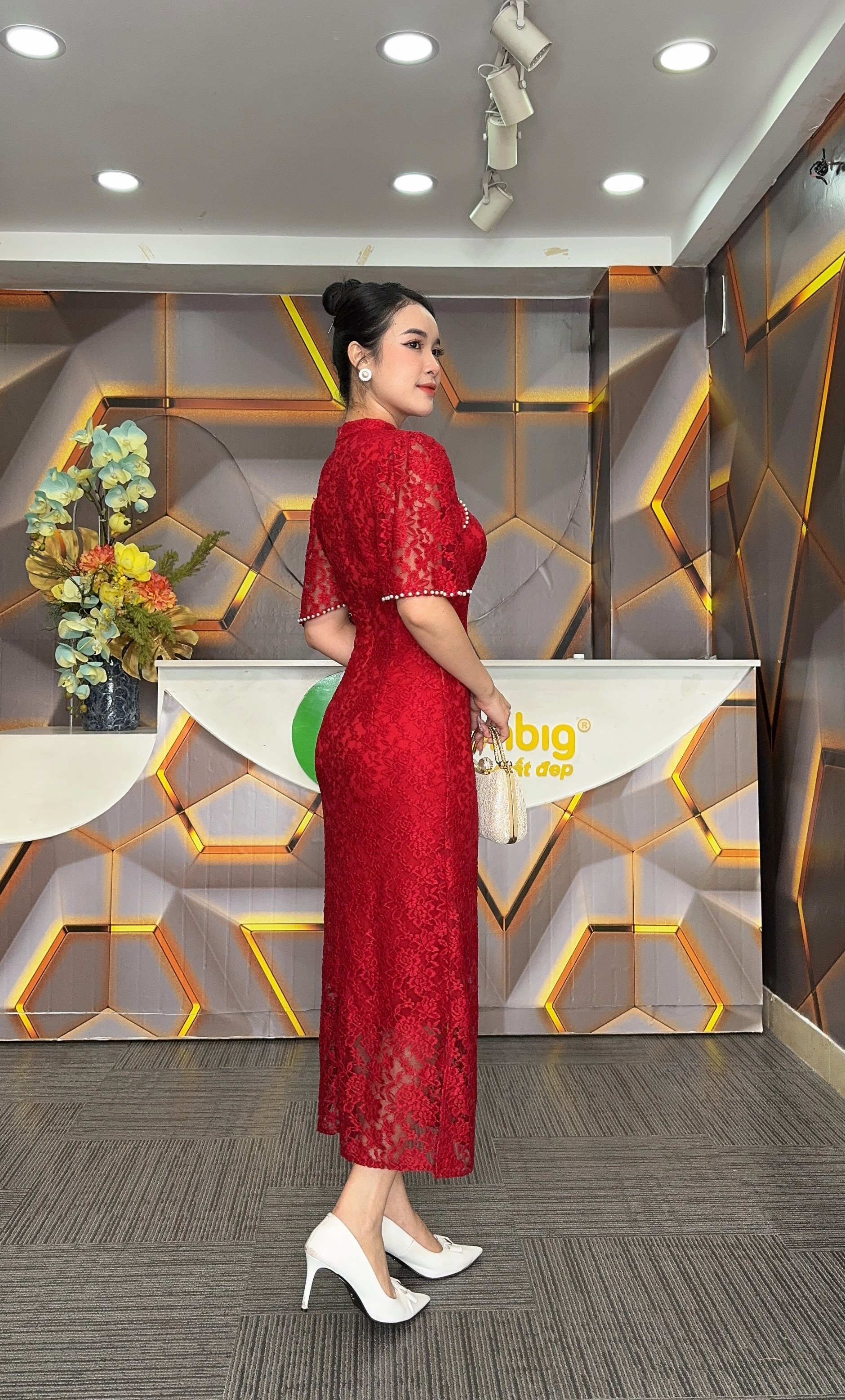 Đầm sườn xám - Y1855 - Thương hiệu Zonbig_thumbnail_2