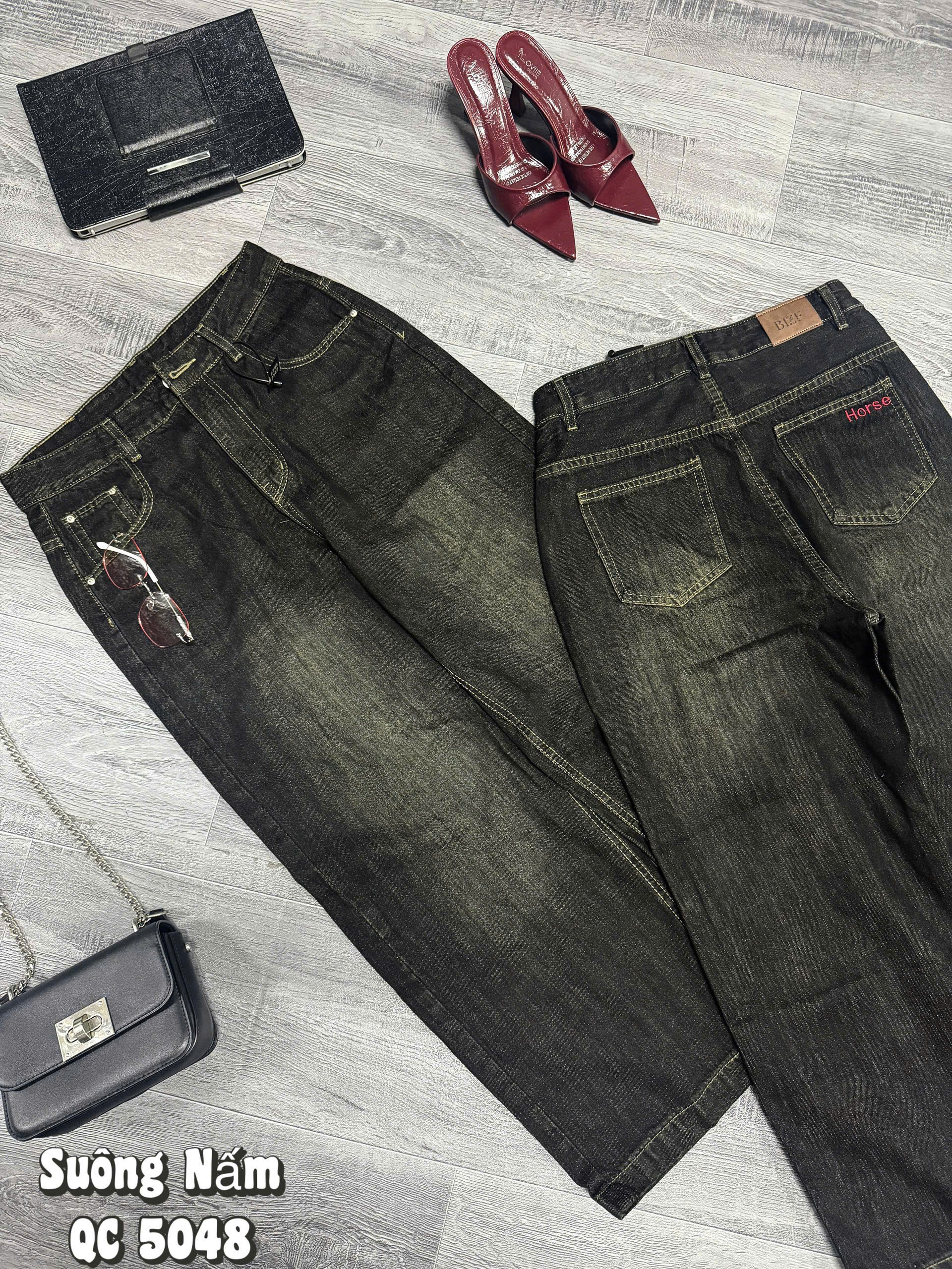 BIGSIZE NỮ - Quần jean suông thêu kiểu T-QJ5048_thumbnail_6