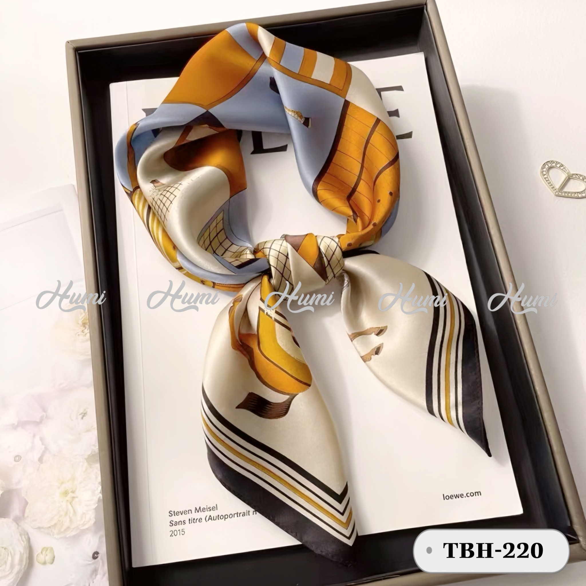 KHĂN LỤA VUÔNG HQ 70x70CM (TBH220)