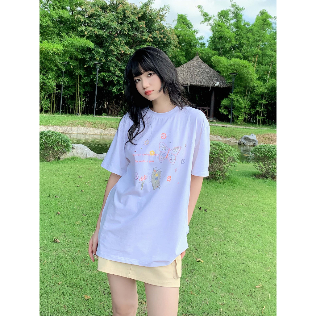 Áo thun nữ form rộng AT405 Miucho chất vải cotton in graphic_thumbnail_6