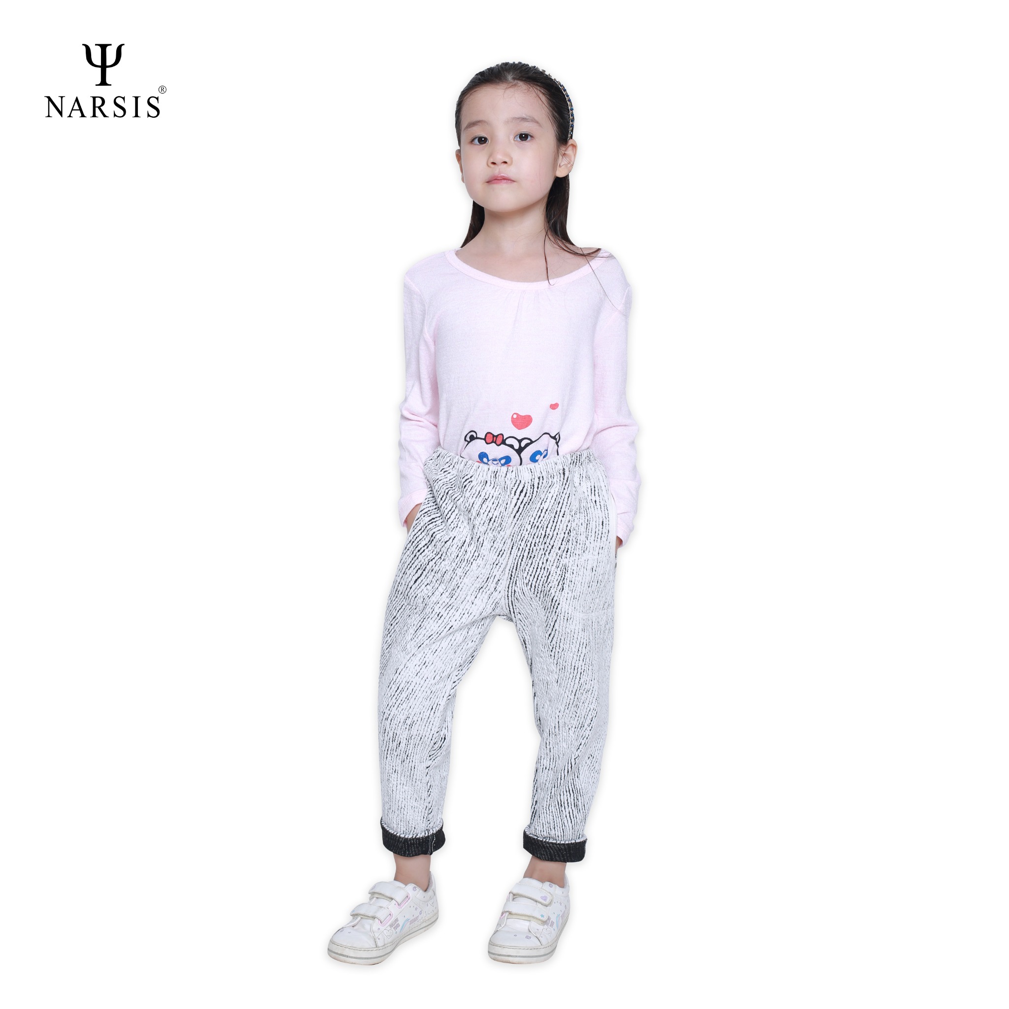 QUẦN THU ĐÔNG BÉ GÁI KP0010 NARSIS CHẤT LIỆU THOÁNG MÁT, DỄ CHỊU, THOẢI MÁI CẢ NGÀY, DỄ VẬN ĐỘNG_thumbnail_2