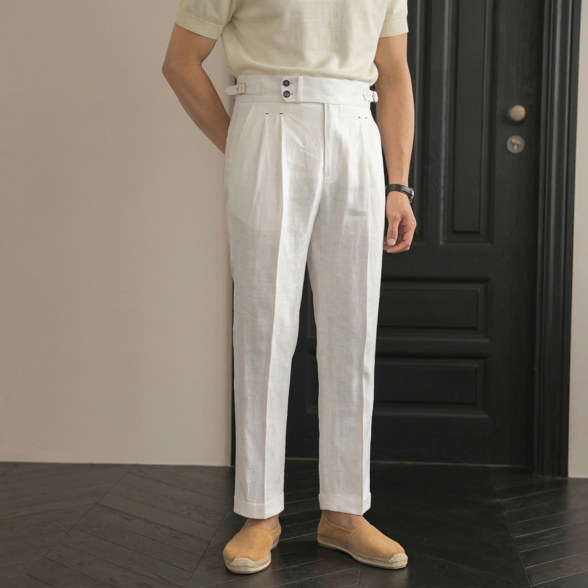 Quần Âu - Linen Sidetab 2_thumbnail_4