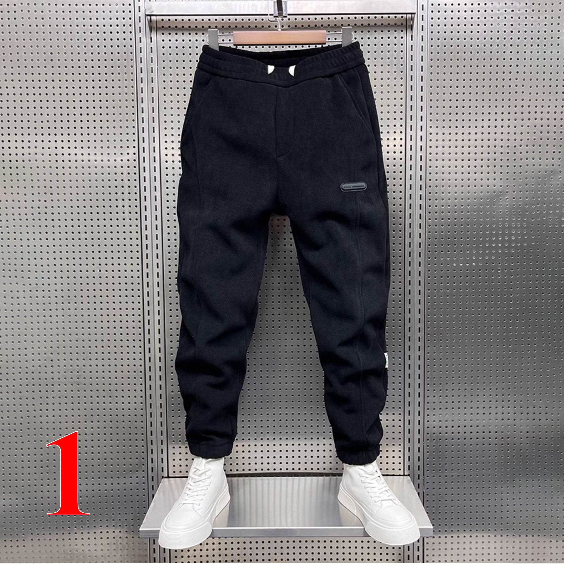 Quần Jogger Nỉ Nam Nữ Unisex Form Rộng Màu Nâu,Quần Nỉ Ống Bo Basic Dày Dặn- (QN100)