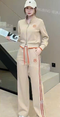 Set Thu Đông Viền Sọc QC 8448