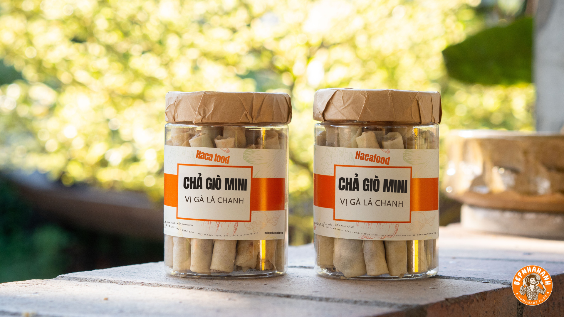 SNACK CHẢ GIÒ MINI VỊ GÀ LÁ CHANH HỦ 130GR