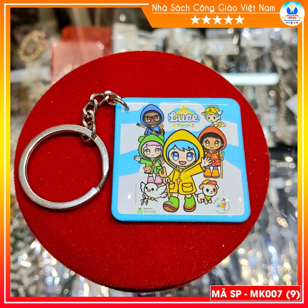 Móc khóa dẻo Luce - Linh vật năm thánh 2025 Vatican MK007 Quà tặng Công Giáo, NOEL, GIÁNG SINH, sinh nhật ý nghĩa_thumbnail_3