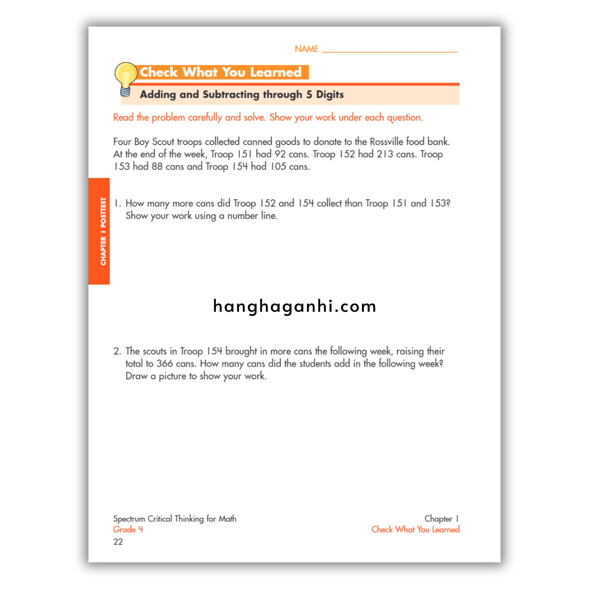 Sách Spectrum Critical Thinking for Math Workbook Grade 4_thumbnail_18