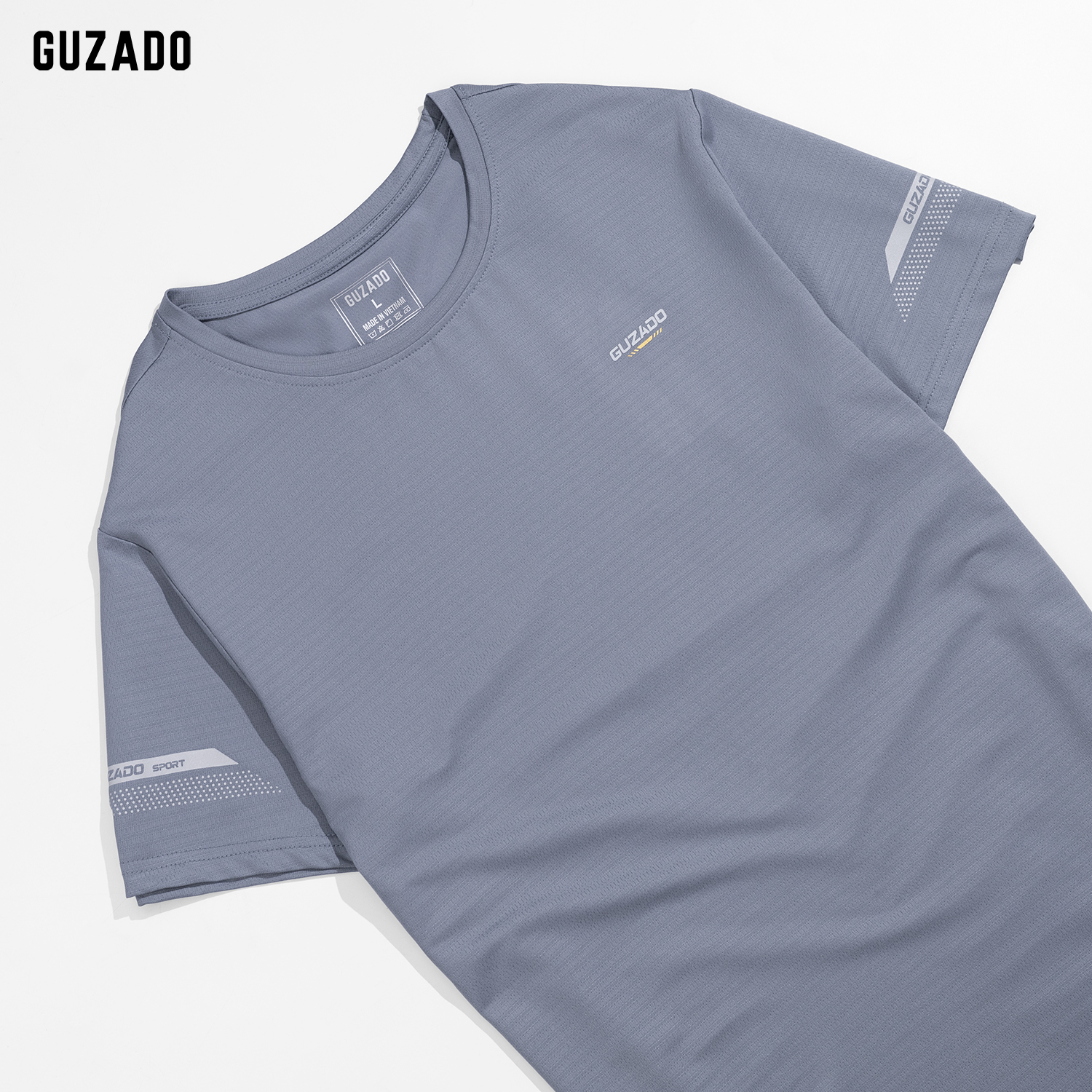 Bộ Thể Thao Nam GUZADO Vải Thông Hơi Thun Lạnh GBH01