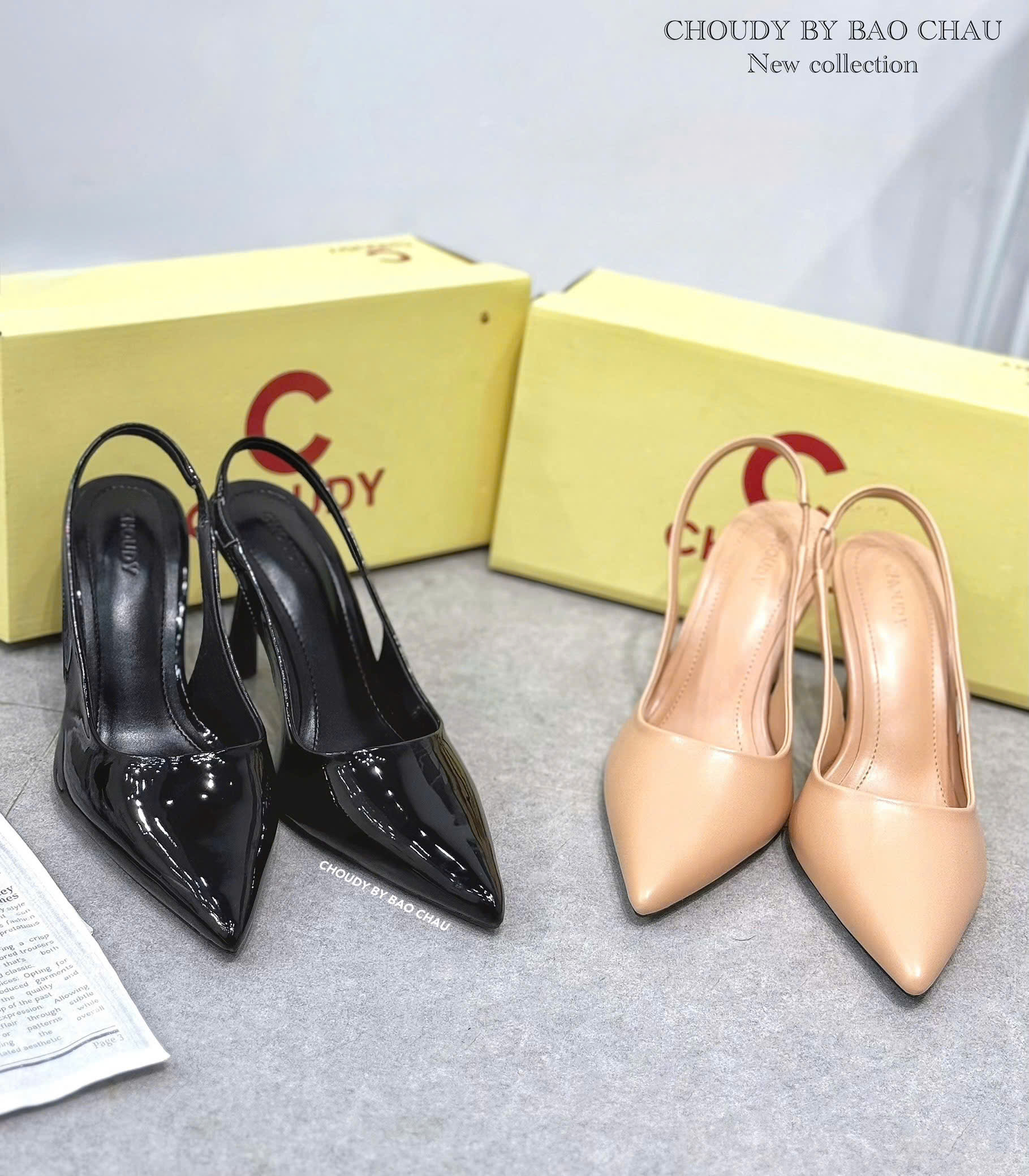 SALE U275 GIÀY CAO GÓT 2 MÀU