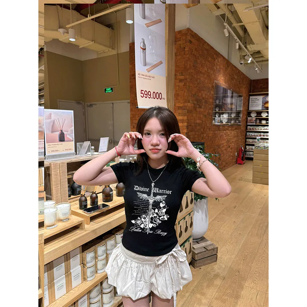 Áo baby tee nữ form ôm hack dáng cá tính Beezy 3396_thumbnail_3