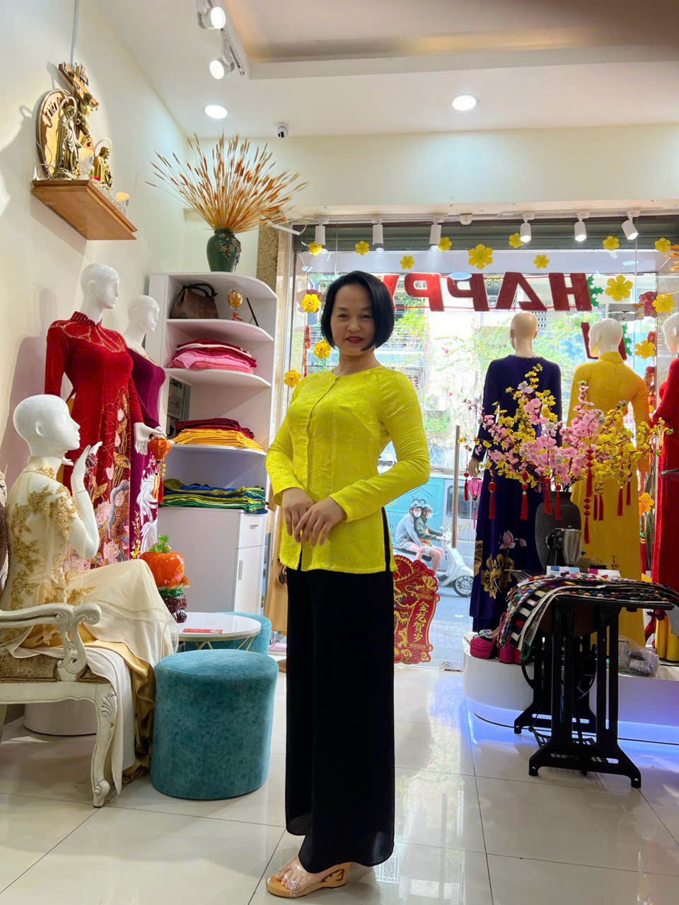  Áo bà ba mẫu số một