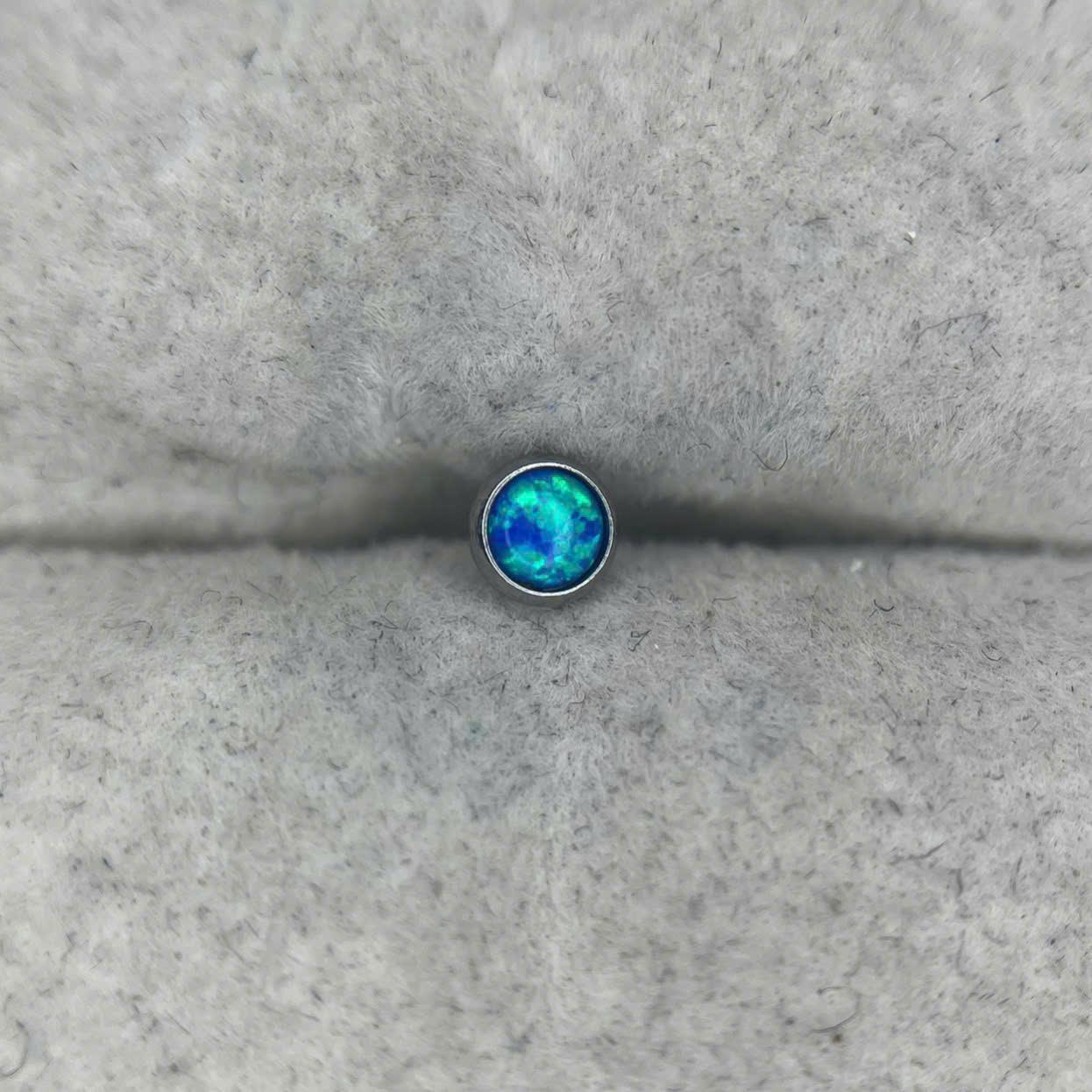 Charm cấy thép y tế opal xanh size 4 thân 1.6_thumbnail_3