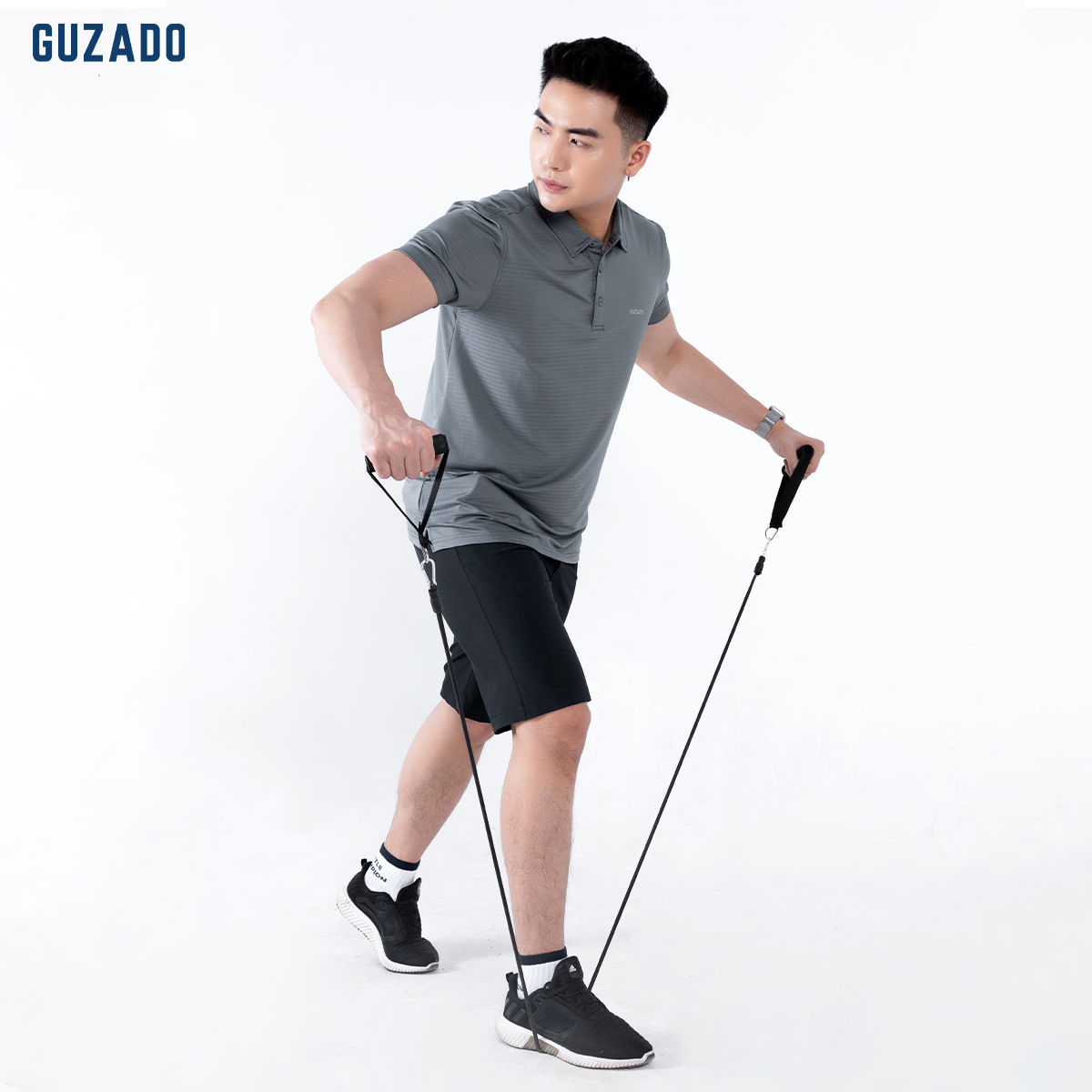 Áo Polo thể thao nam CoolMax-S1 Logo thương hiệu Guzado GPL01_thumbnail_16