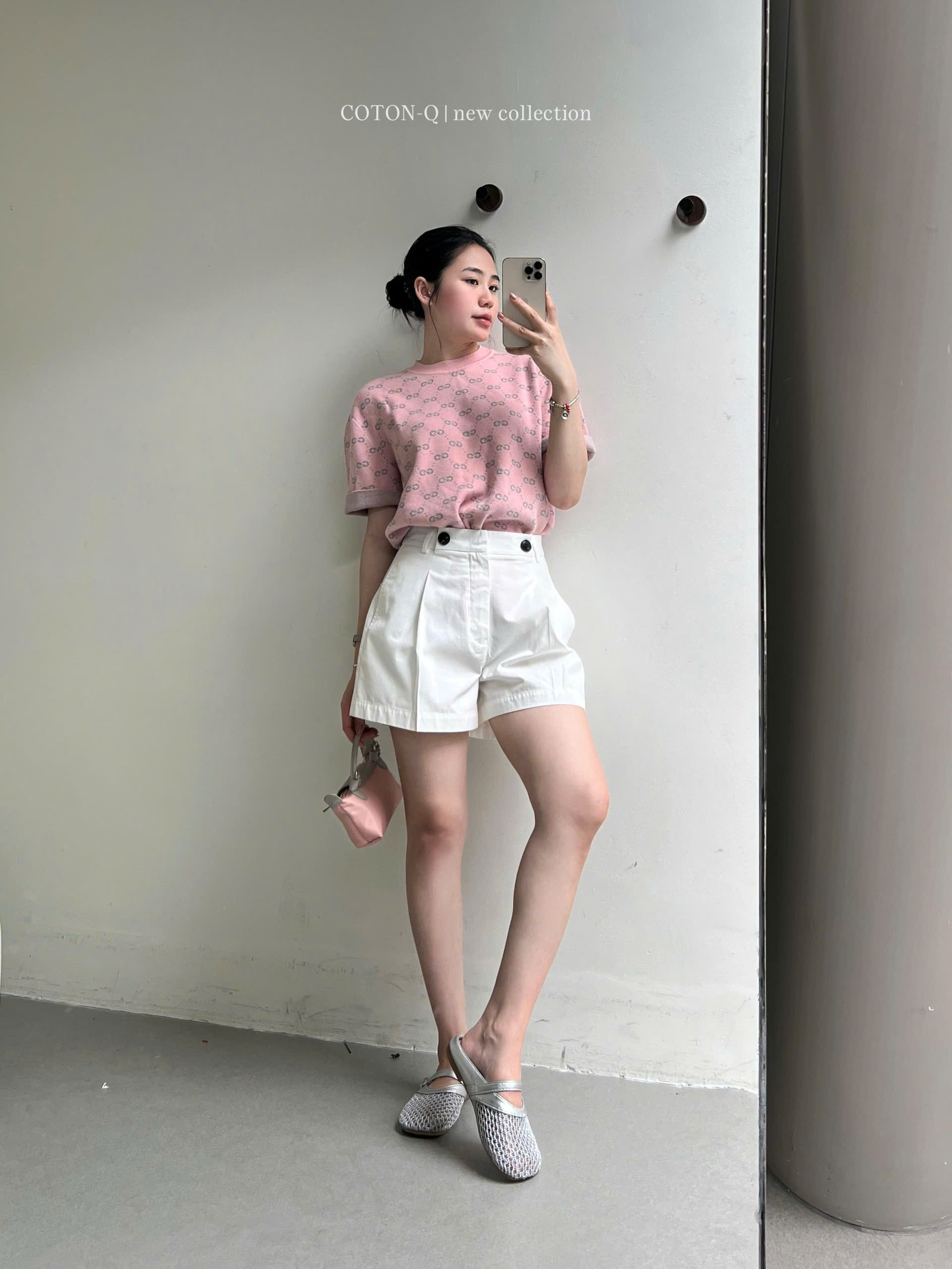 Quần đùi nữ Coton Q 2M ( TRẮNG )_thumbnail_23