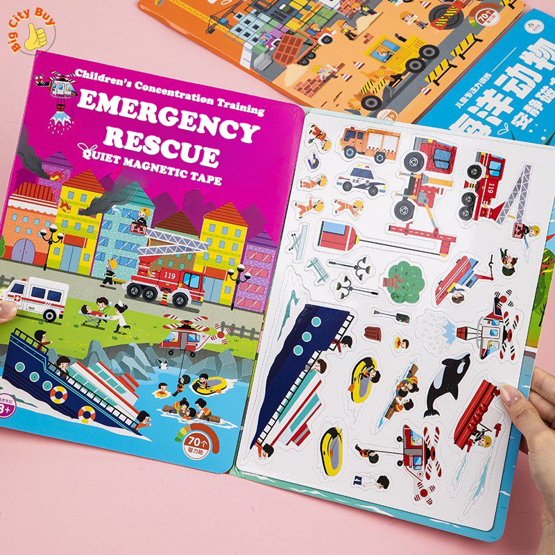 Sách nam châm Sticker từ tính khám phá thế giới_thumbnail_3