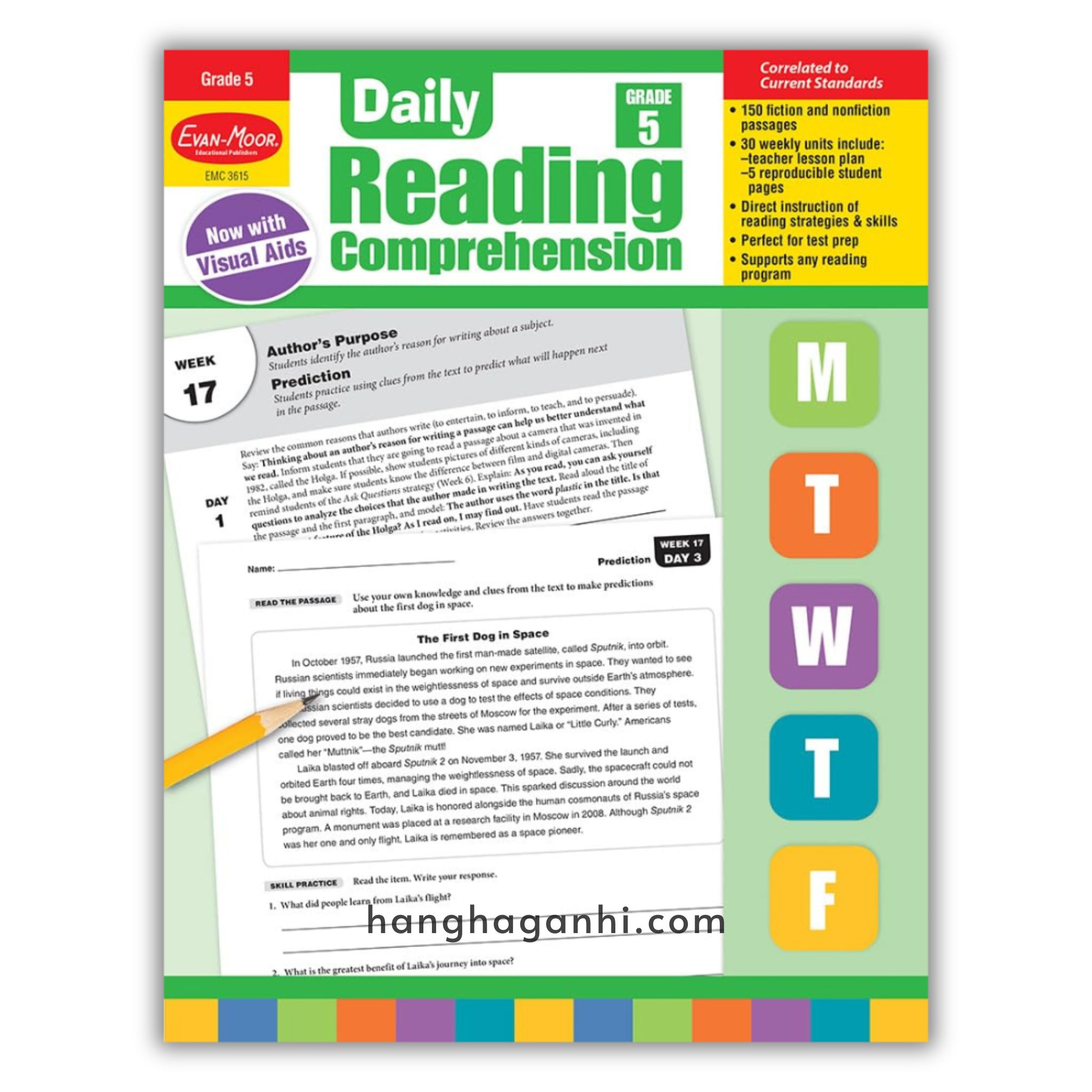 Bộ sách Daily Reading Comprehension – 8 Cuốn – Sách luyện đọc hiểu cho bé của nhà xuất bản Evan Moor_thumbnail_3