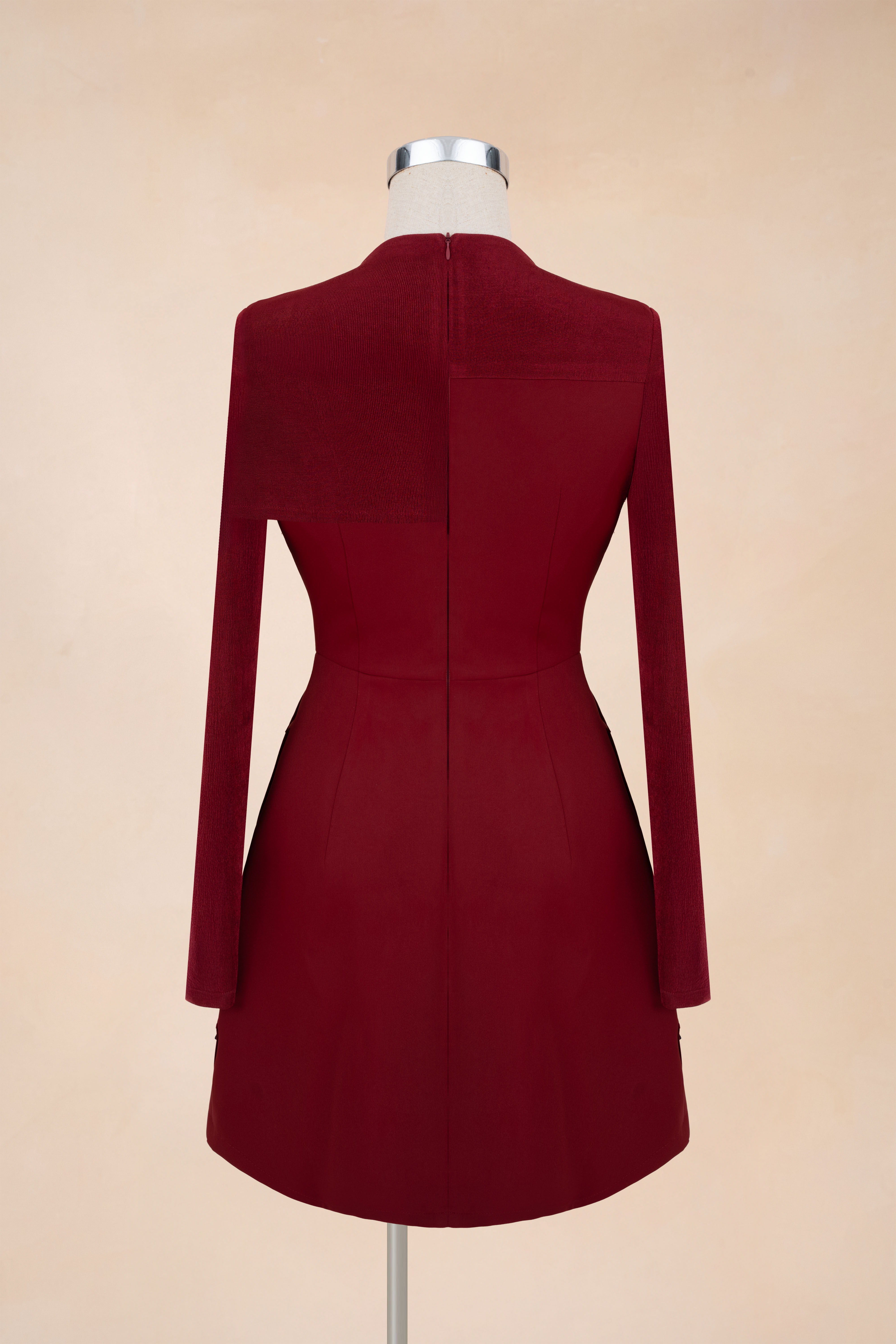 Đầm Chữ A Ngắn Đính Nơ Vạt Chéo_thumbnail_7