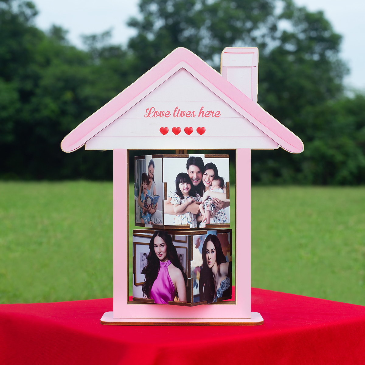 Khung Ảnh Mica Xoay 360° - Hộp Ảnh Xoay In Theo Yêu Cầu - 8 ảnh - Size tính theo size ảnh_thumbnail_5