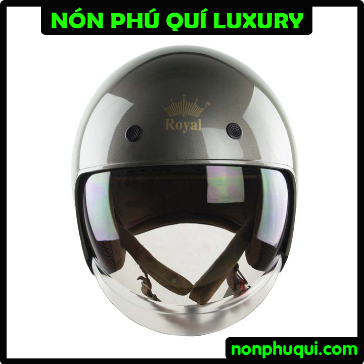 Nón Royal M139 Kính Âm Xám Chuột Bóng_thumbnail_2