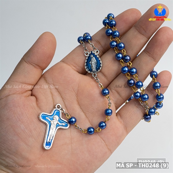 Chuỗi Mân côi 50 Itay (màu xanh dương)_thumbnail_1