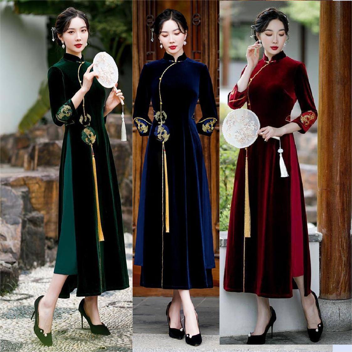 [MS000031] 🔥 Đẳng cấp sang trọng với áo dài thêu tay tinh tế_thumbnail_1