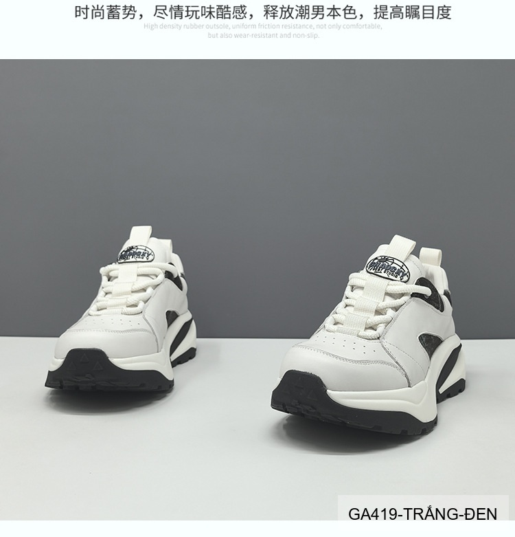 GA419 - Giày Sneaker Nam Đế Dày Tăng Chiều Cao Phong Cách Casual Thể Thao_thumbnail_7