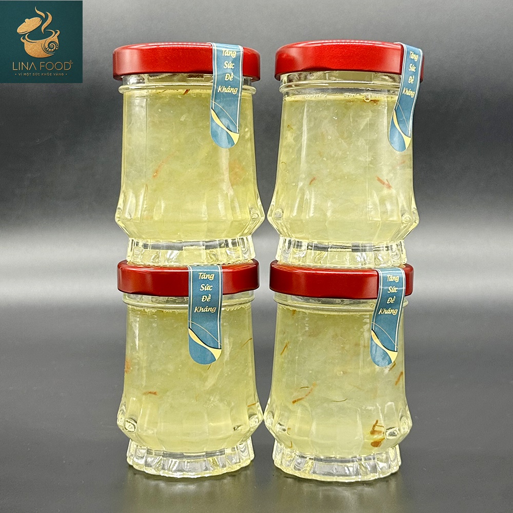 Combo 4 Hũ Yến Chưng Saffron
