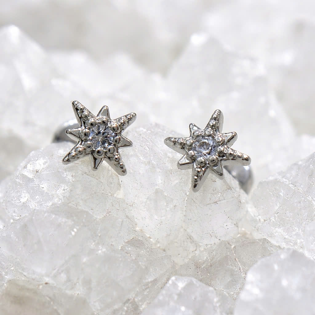 Khuyên kiểu ngôi sao 8 cánh đá giữa dẹt_thumbnail_2