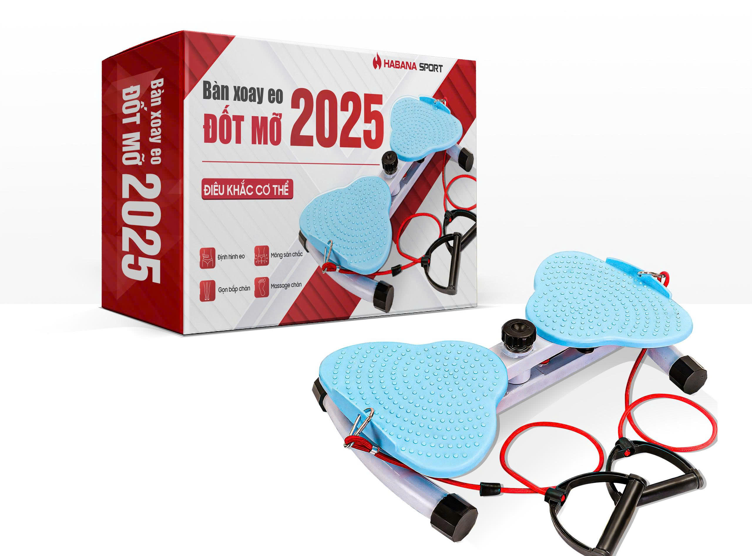 Bàn Xoay Eo Tập Bụng Cánh Bướm[ Kèm Bộ Phụ Kiện Chuyên Dụng]_thumbnail_4