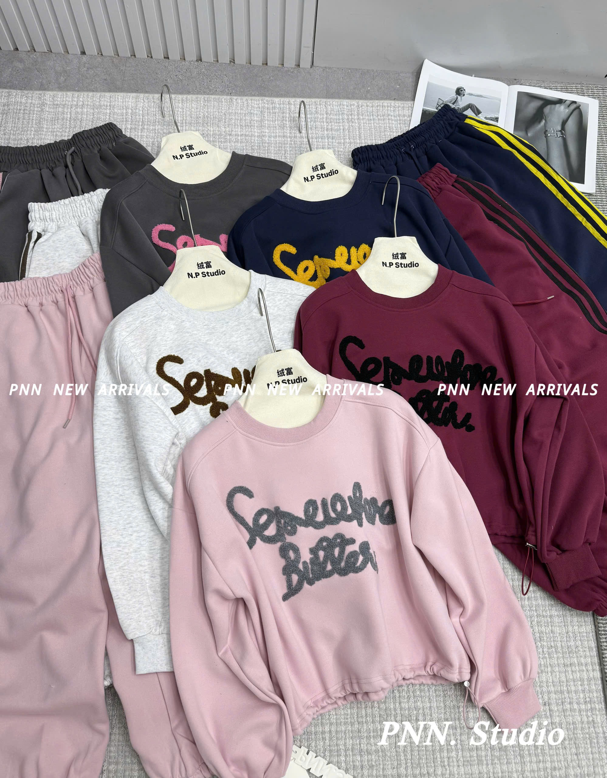 Set bộ nỉ chữ - B22