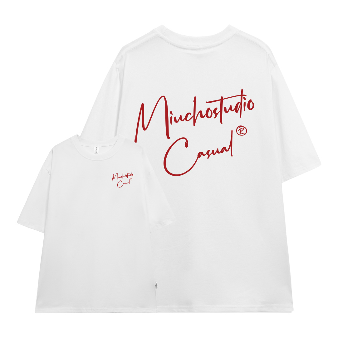 Áo thun nữ form rộng local brand ATD1538 Miucho vải cotton thoáng mát cổ tròn in basic_thumbnail_7